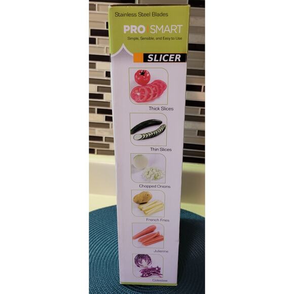 Pro Smart Gourmet Profesional Mandoline Slicer Set Stainless Steel - Picture 4 of 6